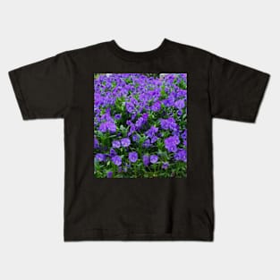 purple Tulips for beautiful gardening view Kids T-Shirt